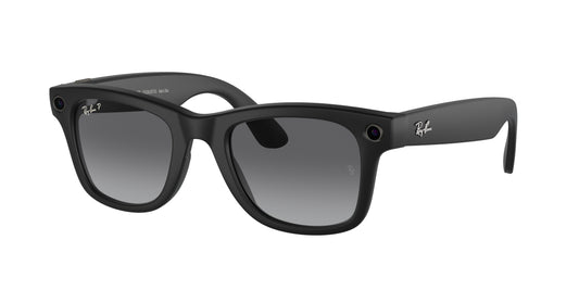 Ray Ban 0RW4006 META- Wayfarer 601ST3 - Black