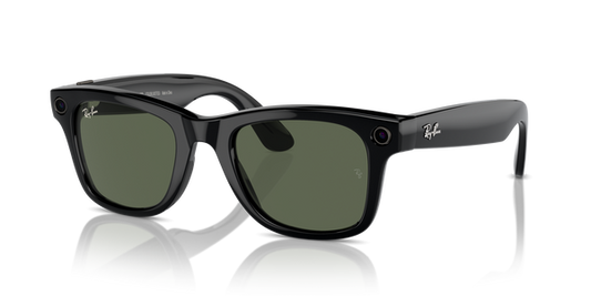 Ray Ban 0RW4006 META- Wayfarer 601ST3 - Black